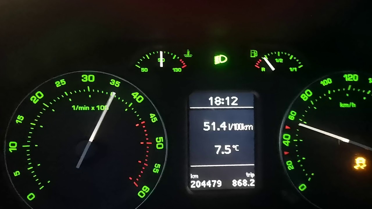 &Scaron;koda Octavia 2.0tdi 103kw acceleration 0-100km/h