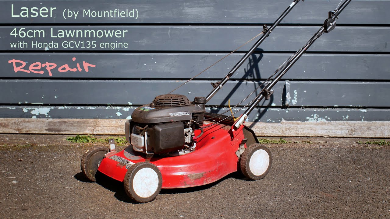 Fixit - Laser Lawnmower with Honda GCV135 Engine - Lumpy Idle Speed Repair