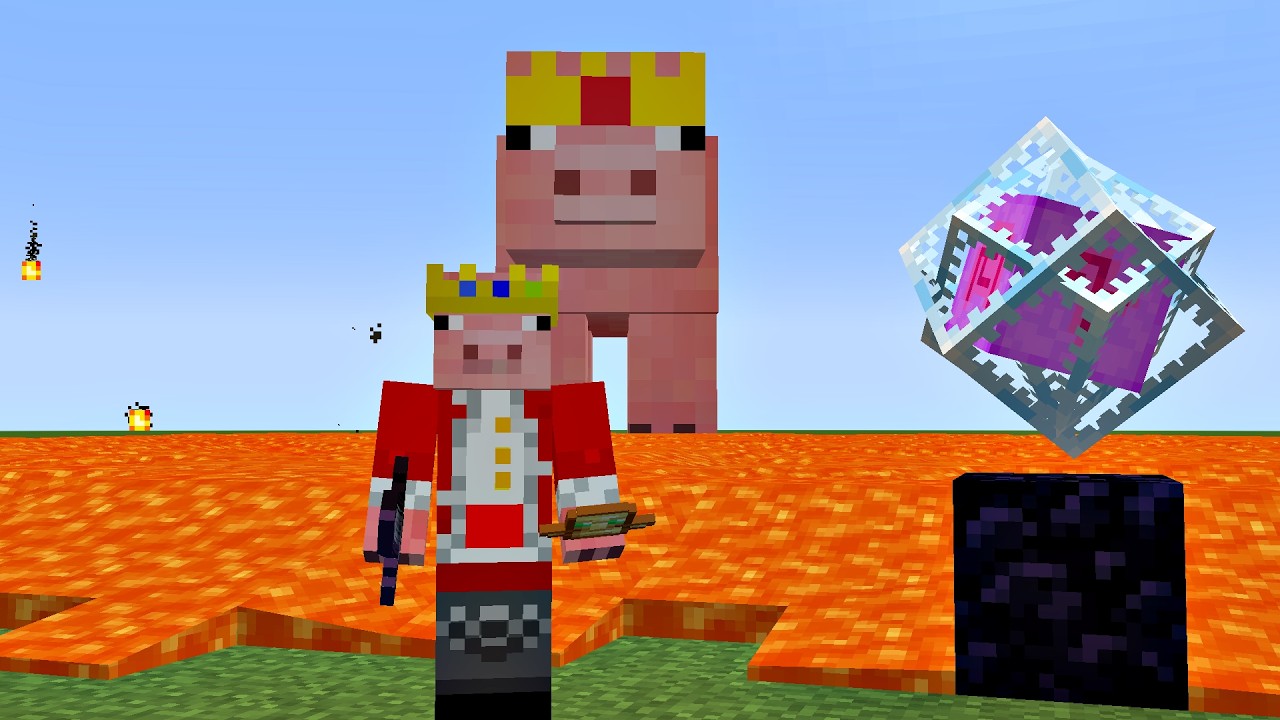 Minecraft: ( Technoblade APARECEU )