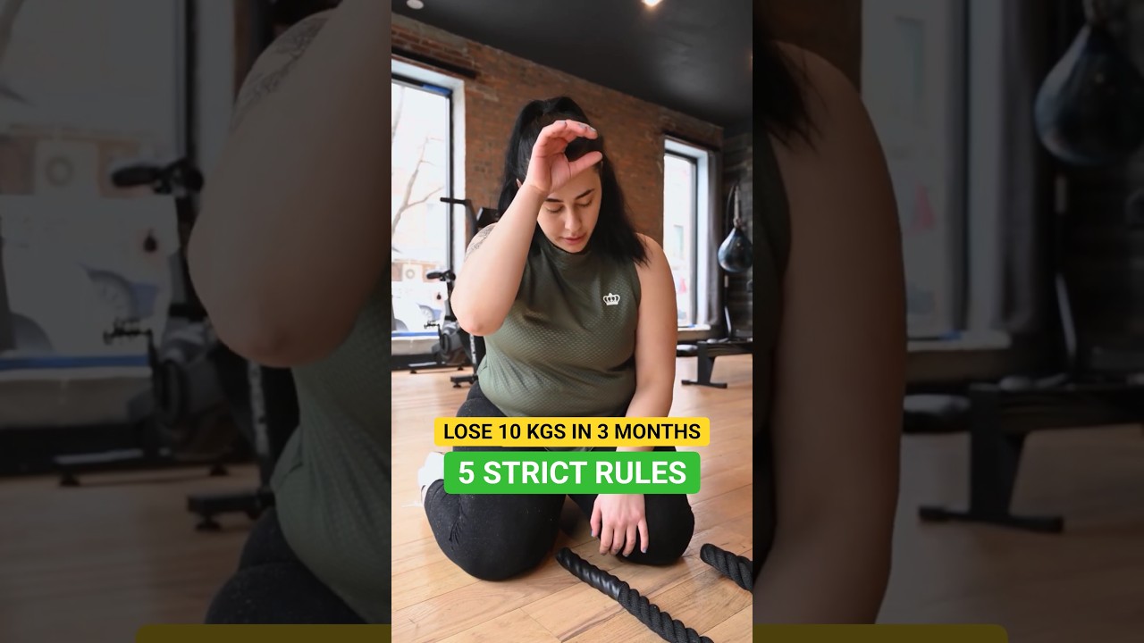 Lose 10 KGs in 30 months | 5 Strict Rules 