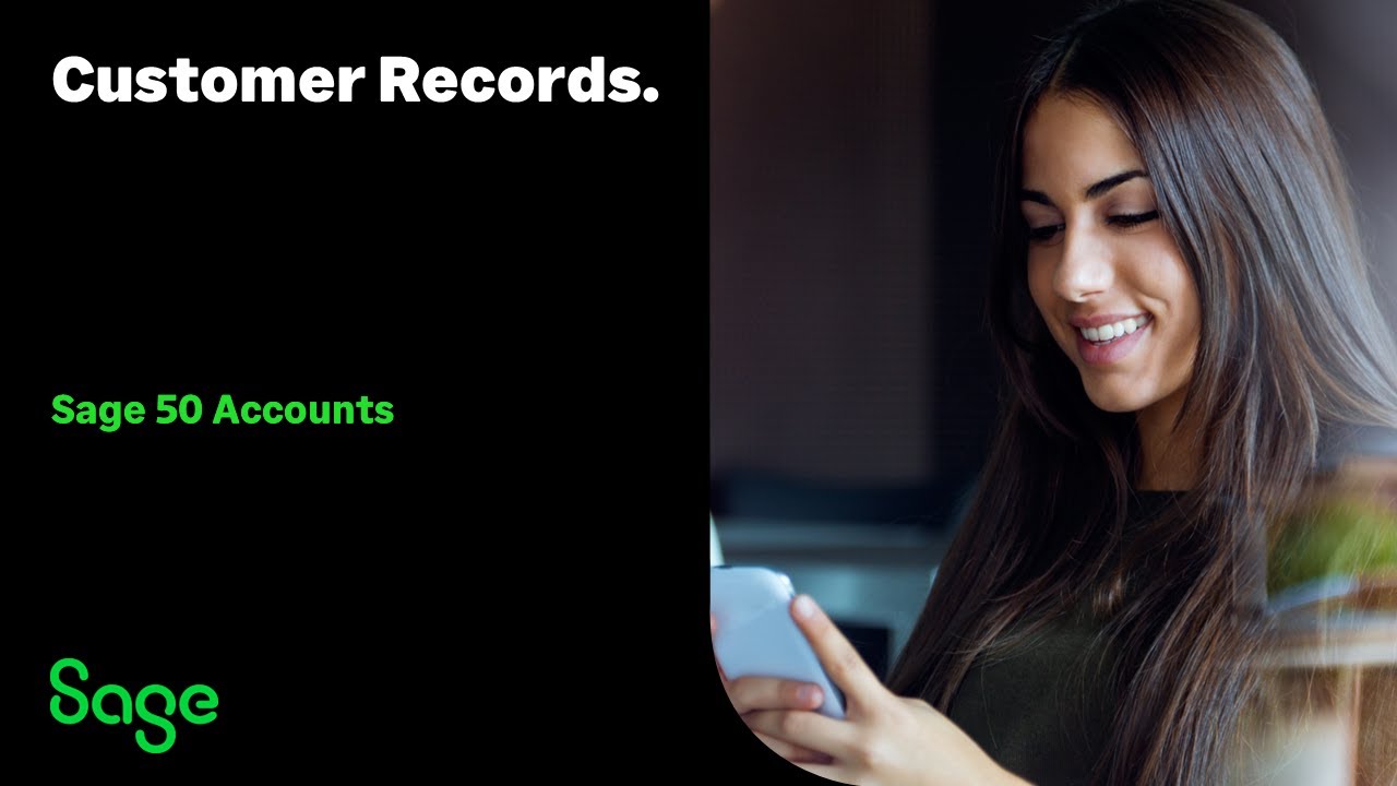 Sage 50 Accounts (UK) - Customer Records