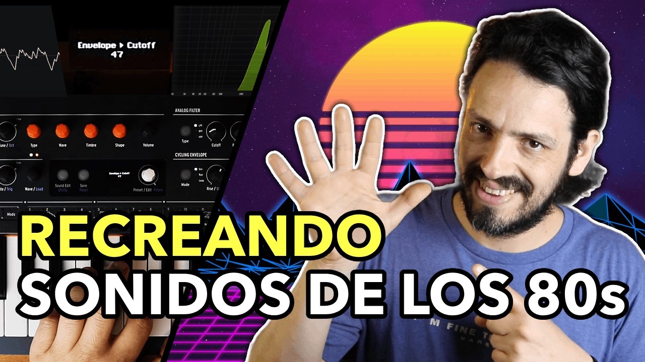 RECREANDO 5 SONIDOS ICÓNICOS de los 80s (en el MiniFreak)