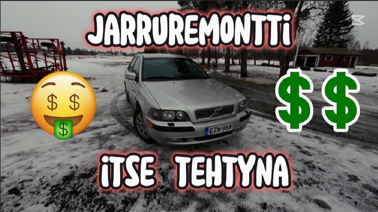 Volvon jarrut kuntoon! Itse tehty huolto | Säästin
