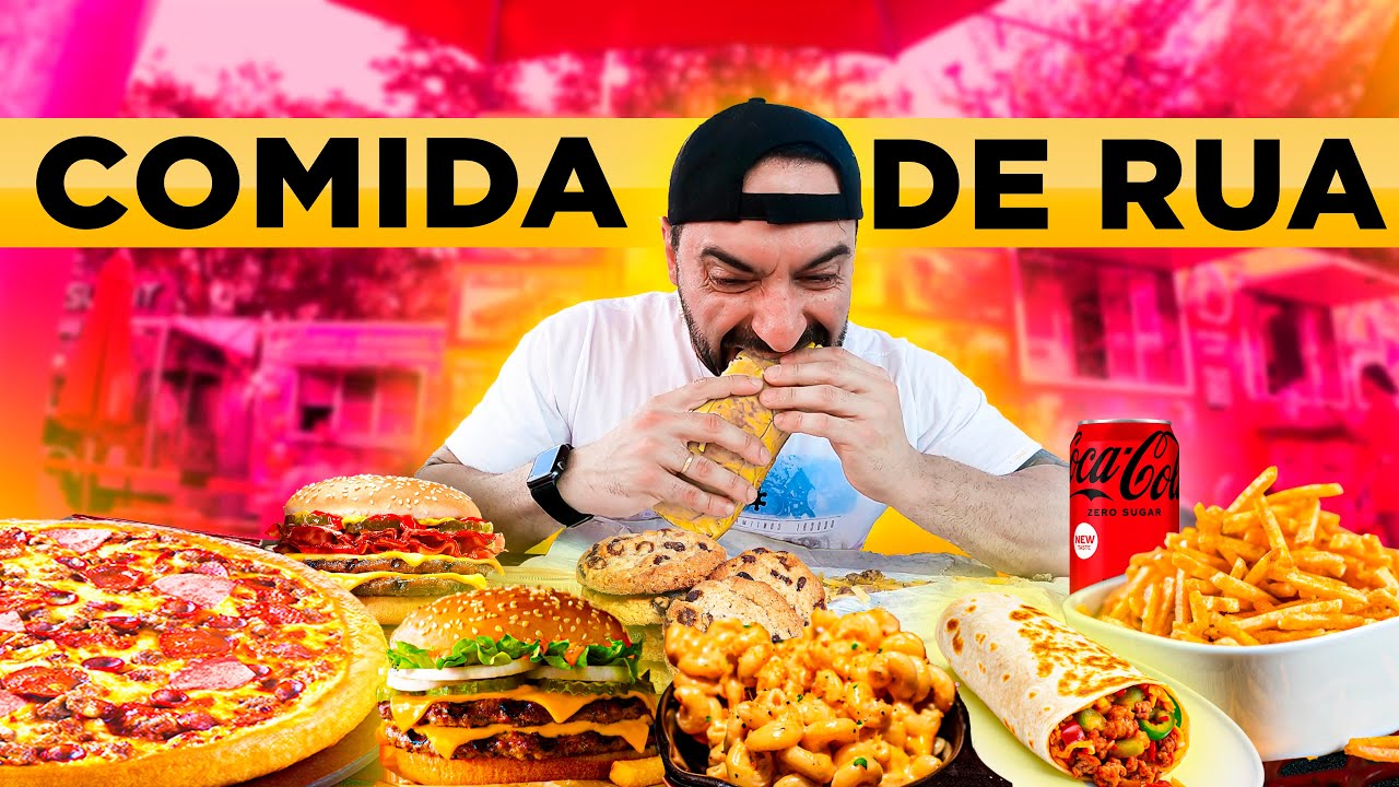 Devorando COMIDA de RUA em Orlando!! World FOOD TRUCKS