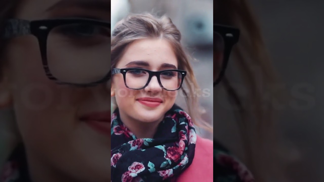 Stylish Woman Walking In The City Street Happy Moments Windy Weather 