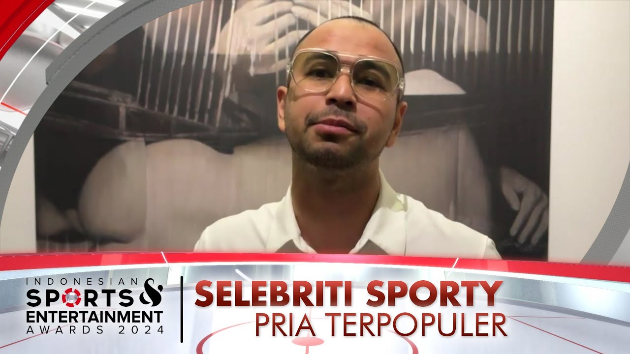 CONGRATS! Raffi Pemenang Selebriti Sporty Terpopuler | INDONESIAN SPORTS ENTERTAINMENT AWARDS 2024