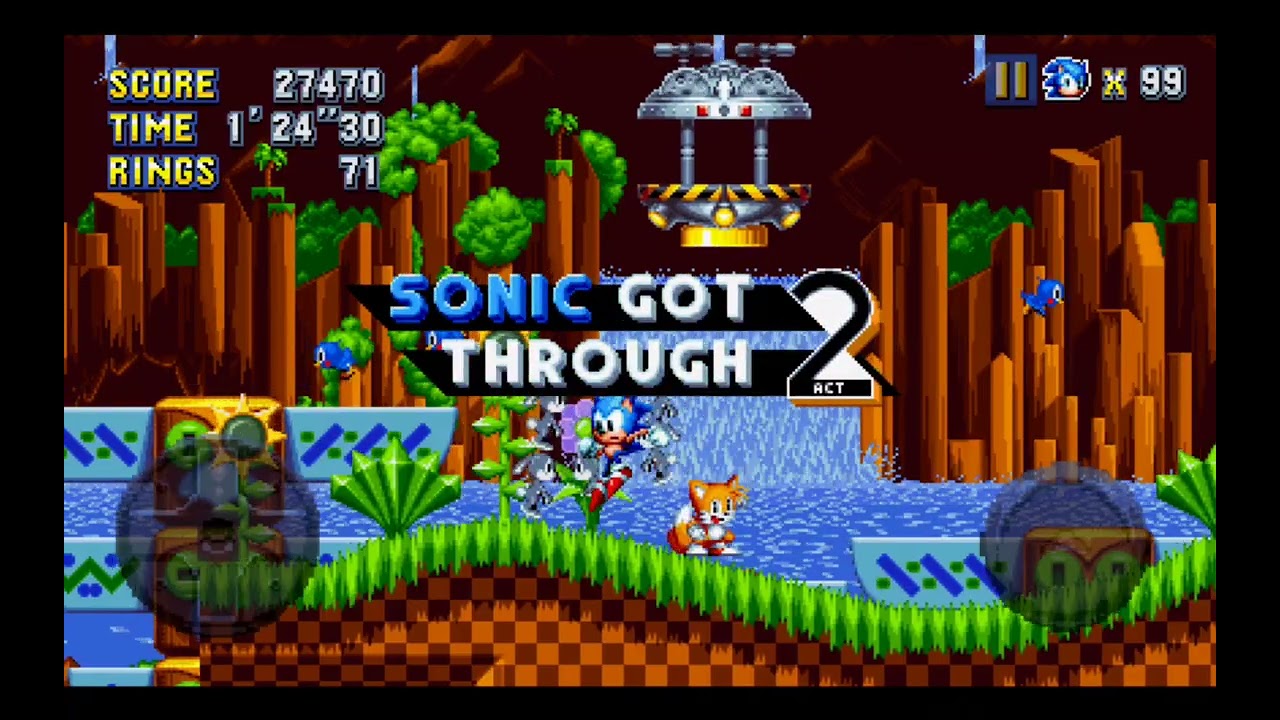 MANIA MODE GAME PLAY DE SUPER SONIC EN SONIC MANIA PLUS PARTE 1 GREEN HILS ZONE