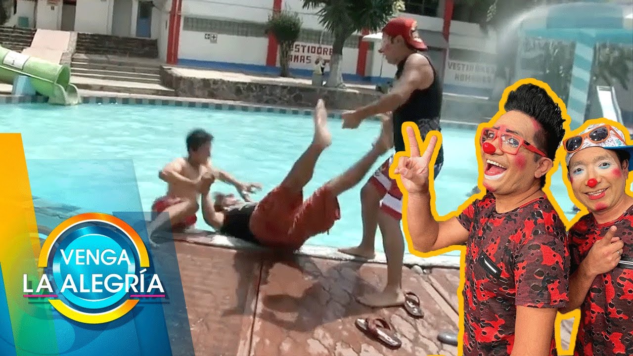 En el balneario, las calles y el parque ¡Los Destrampados se divierten siempre! | Venga la Alegría