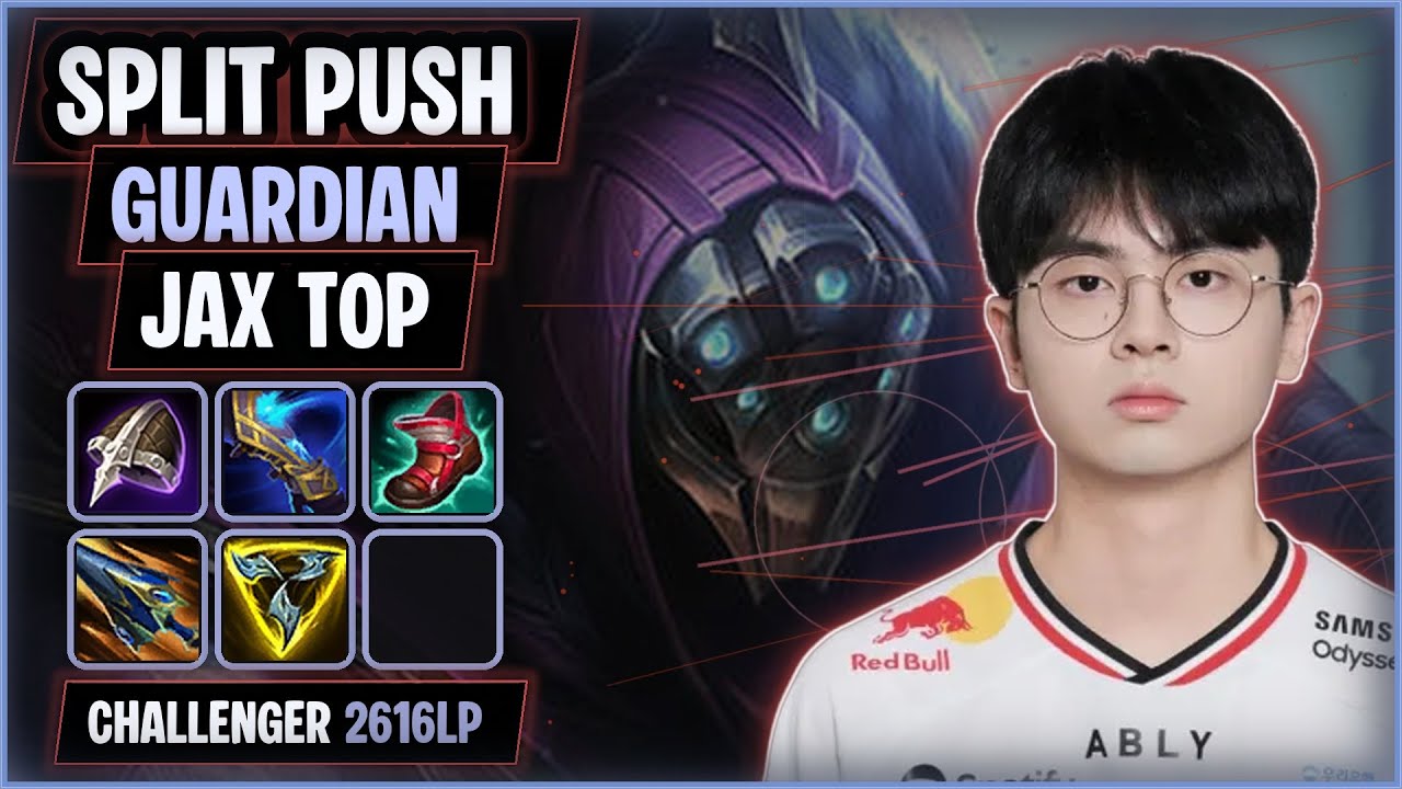 Guardian Turret Destroyer Jax | T1 SoloQ Replay