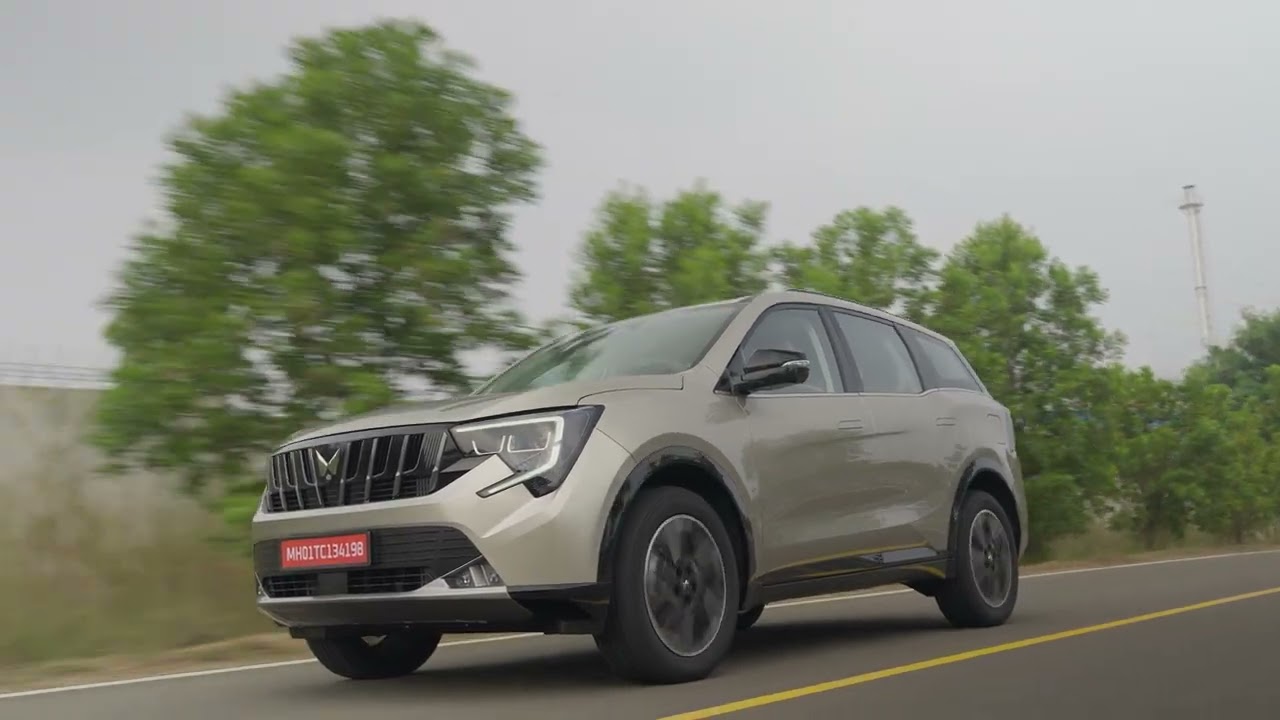 Mahindra XUV 7XO Desert Mist detailed