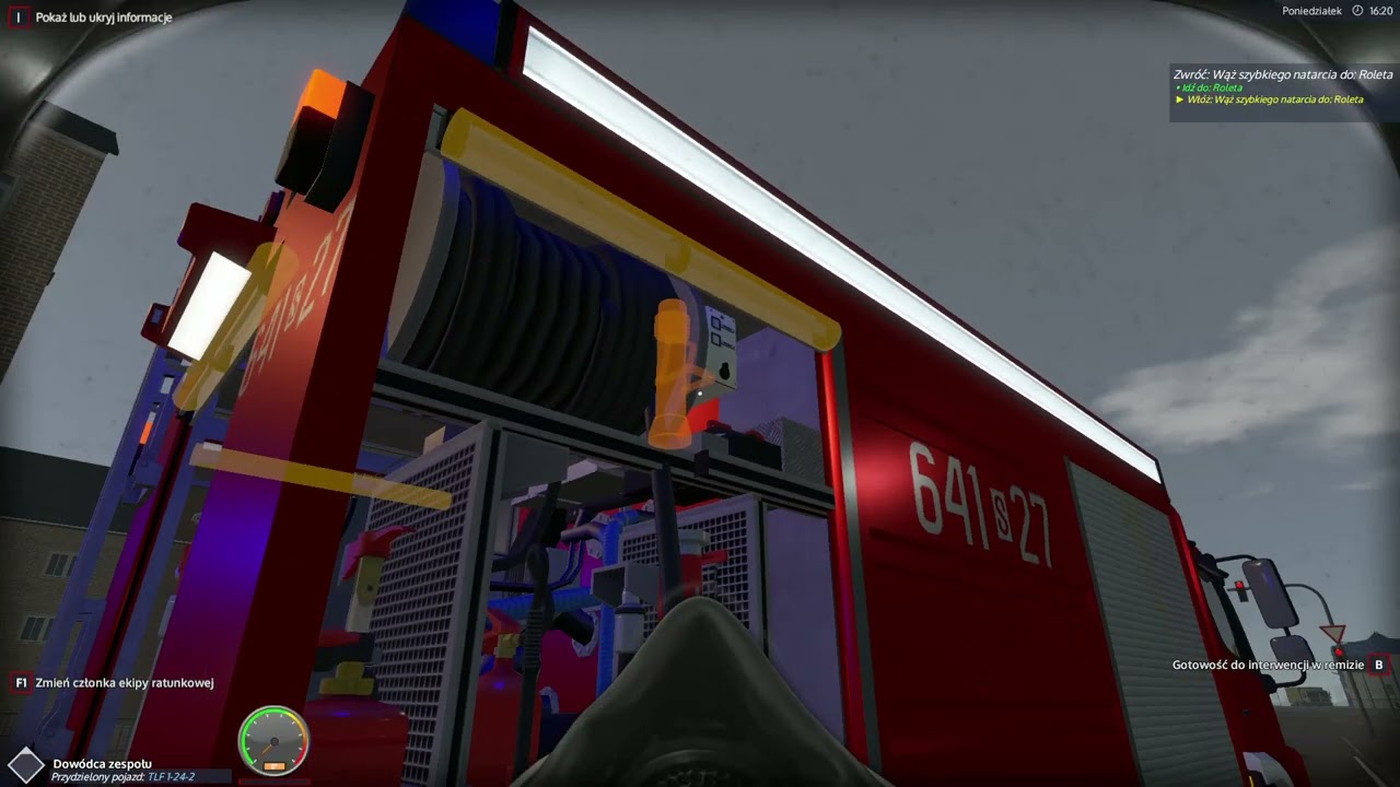 Notruf 112 JRG Tychy mod odc 4 pożar śmietnika