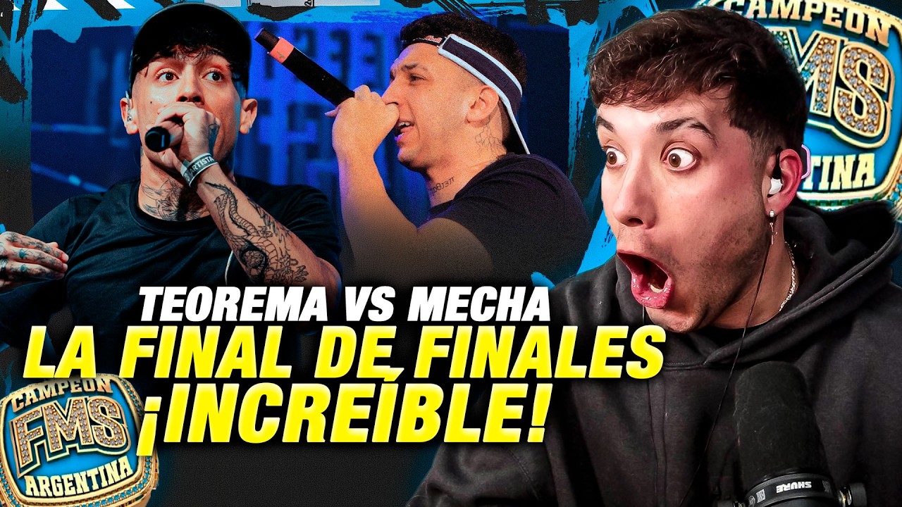 😱 LA BATALLA QUE DECIDE LA LIGA 😱MECHA 🇦🇷 VS TEOREMA 🇨🇱 EN FMS ARGENTINA FINALS - BATALLÓN TOTAL