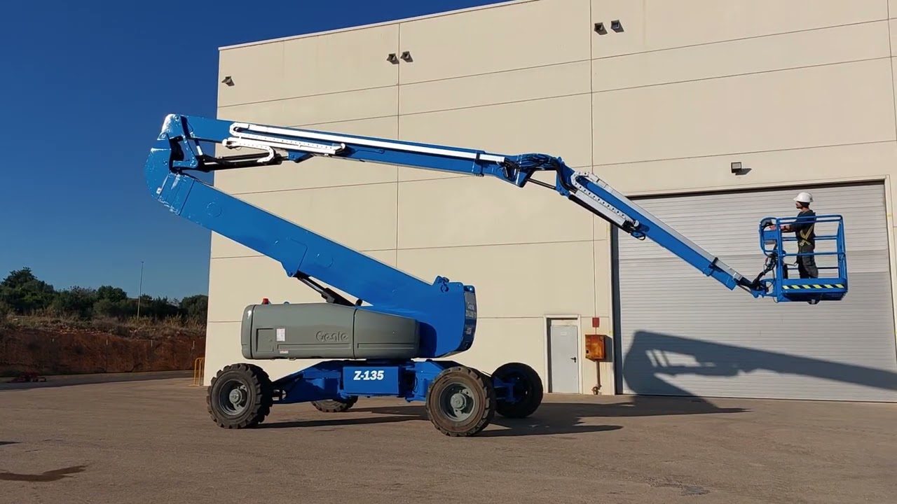 43m articulated boom lift / brazo articulado de 43m
