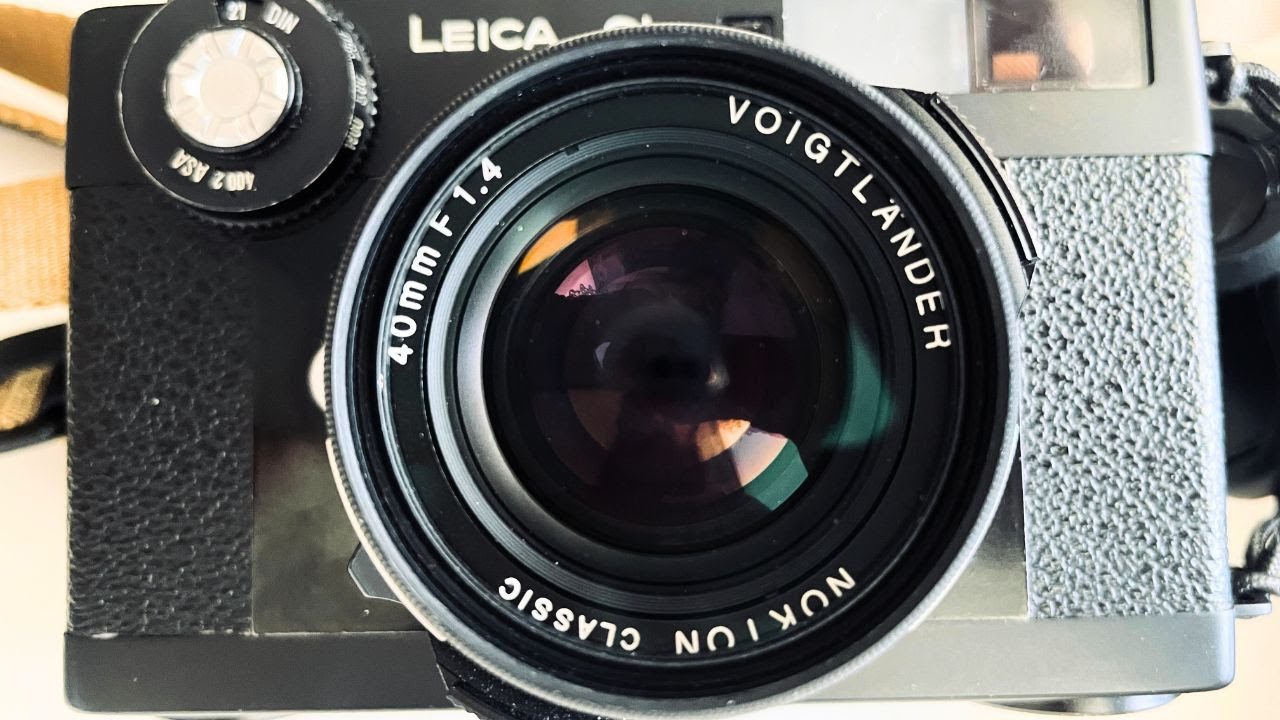 Voigtlander 40mm f1.4 MC Leica M на Leica CL Черно-белые фотографии | мой процесс #filmphotography