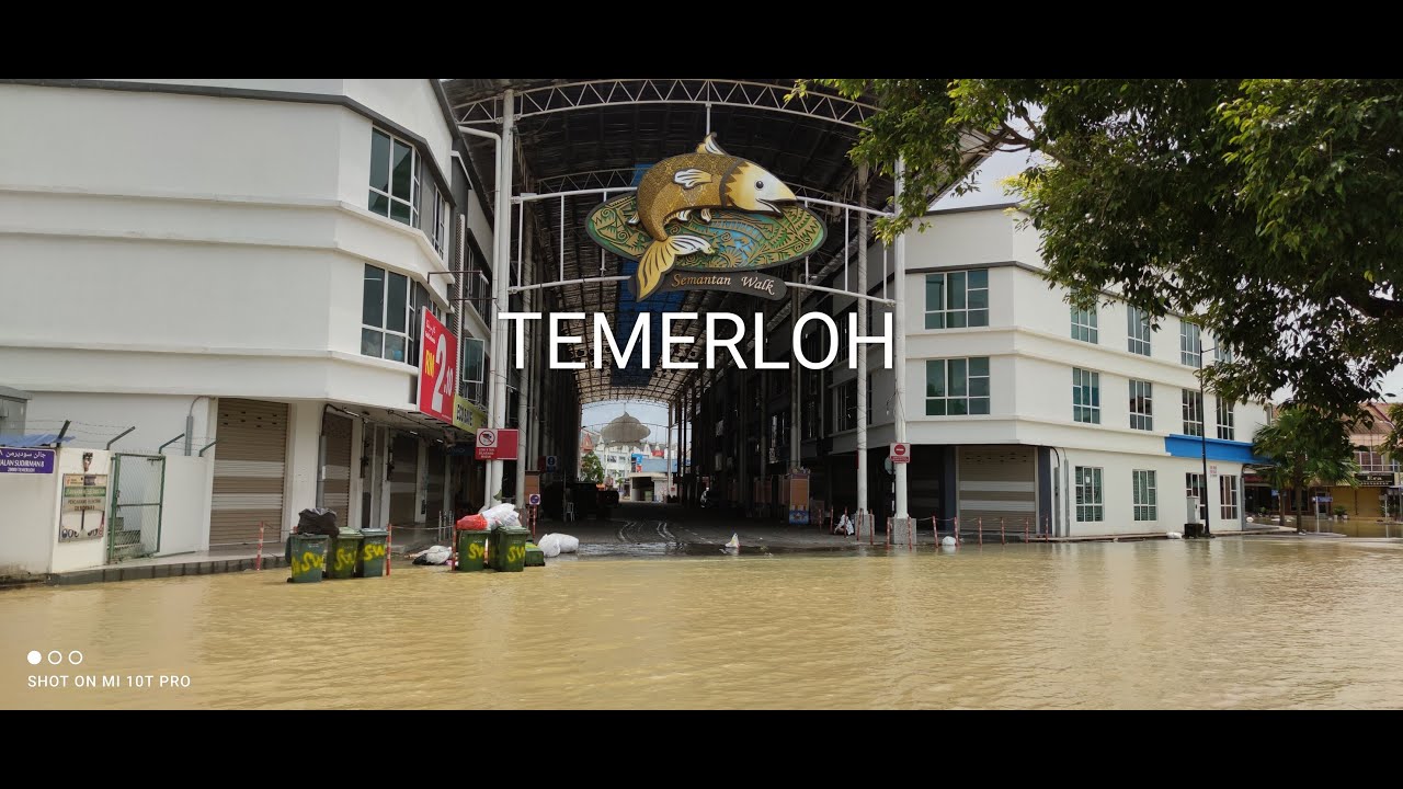 Banjir Temerloh 9/1/2021 Perjalanan Temerloh Jaya Ke Kerdau