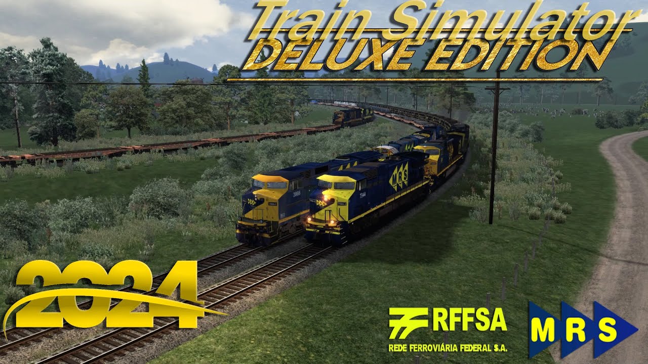 GE C44EMi 3966-0 buzina Nathan K5LA em Dias Tavares / Train Simulator Deluxe Edition 2024