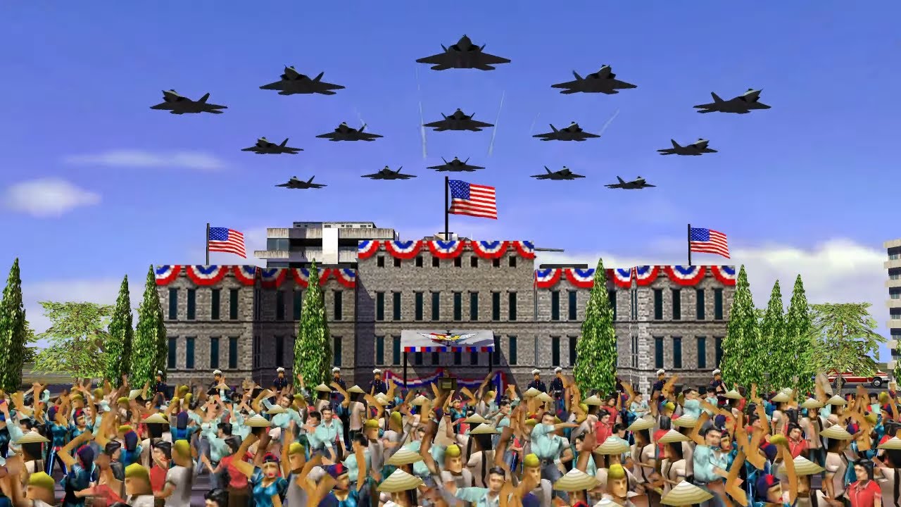 Command and Conquer Generals USA Mission 7 (FINAL Mission) : LAST CALL (BRUTAL Difficulty) 0 Losses