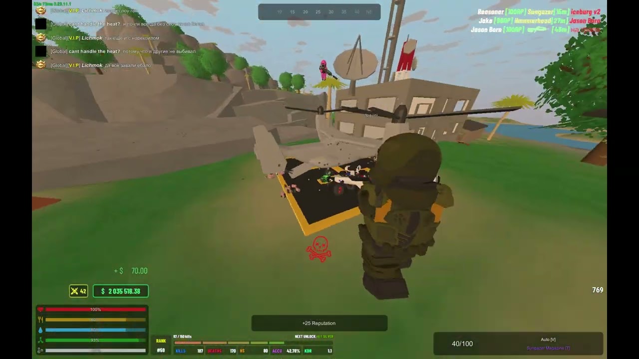 Unturned WarzoneZ Ltu Montage #23