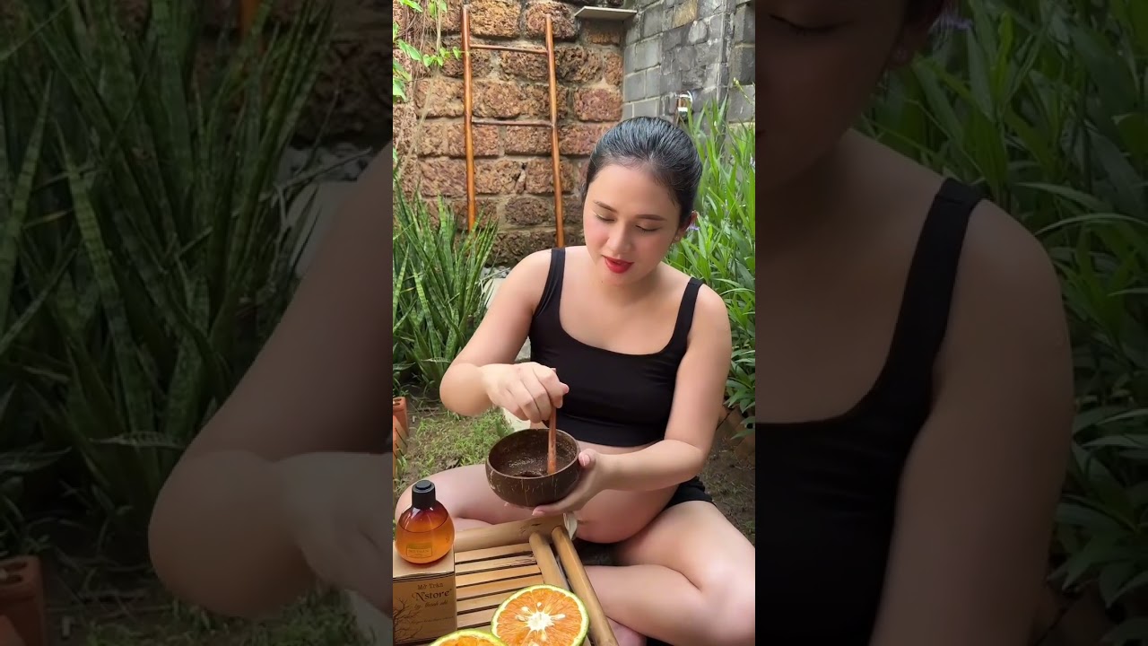 Bầu dưỡng da như thế nào để an toàn? bột tắm cafe dừa và mỡ trăn nguyên chất