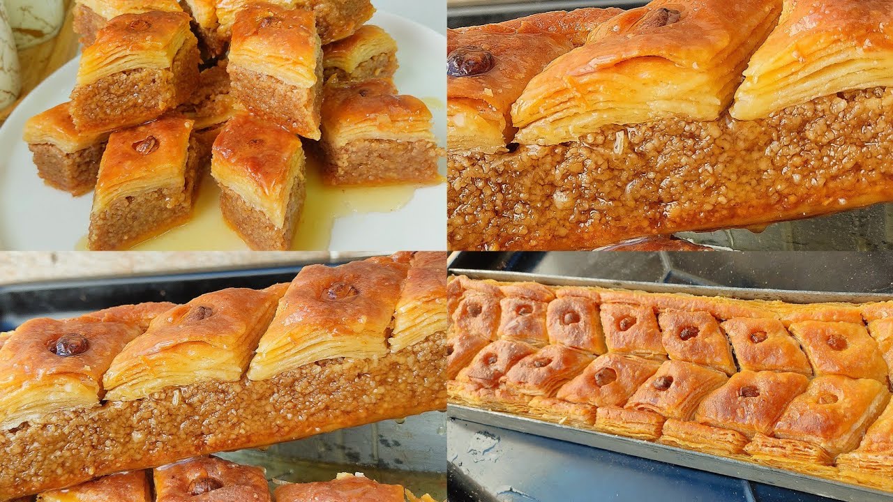 Алжирская баклава 🇩🇿, королева сладостей, со сладкой арахисовой начинкой, мягким и восхитительным...