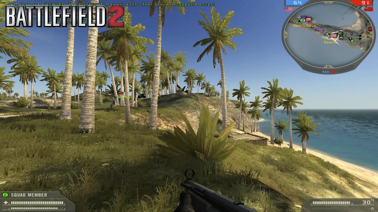 Battlefield 2 Wake Island Online 2023 Gameplay (No Commentary)