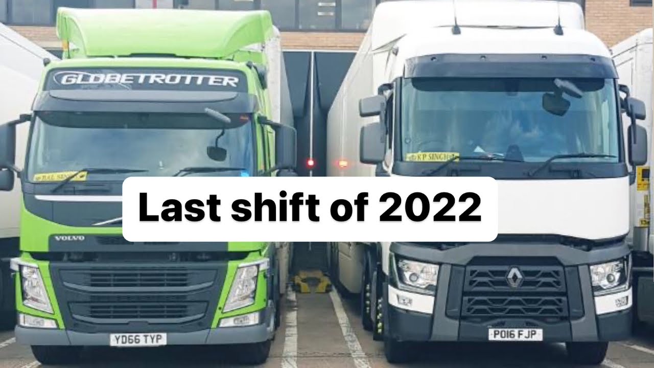 My Last shift of 2022 | UK Punjabi Truck Driver