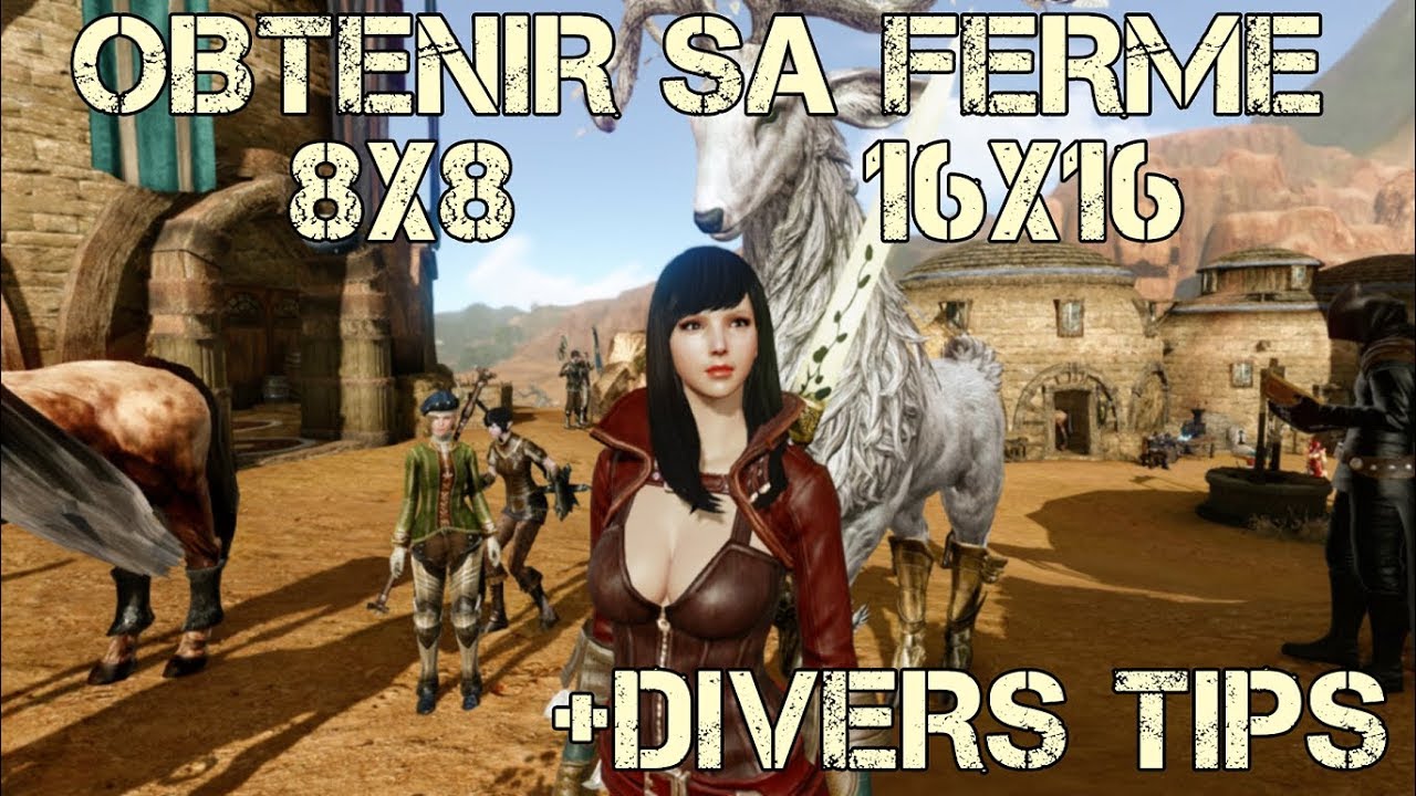 ArcheAge 4.5 Guide : Obtenir sa Ferme 8x8, 16x16 et divers conseils