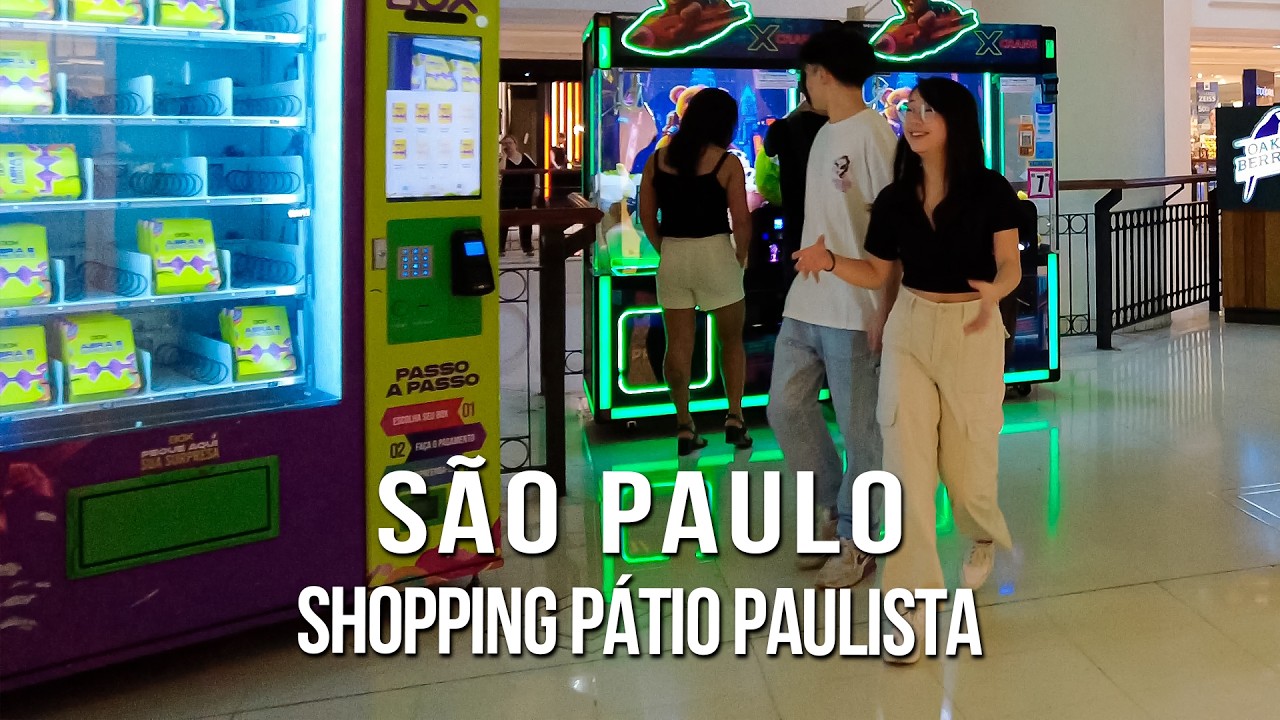 SHOPPING PÁTIO PAULISTA - SP 【4K 】 TOUR VIRTUAL COMPLETO  | SÃO PAULO - SP