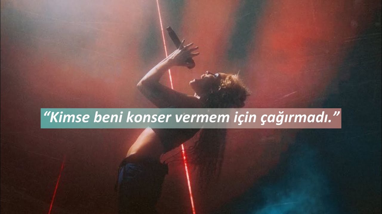 Halsey İstanbul Konseri || “Kimse Beni Çağırmadı”