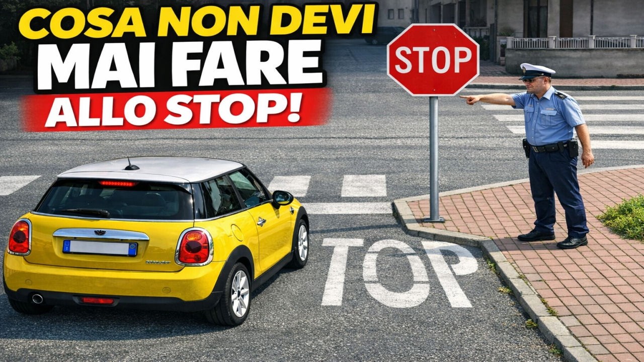 FERMARSI ALLO STOP: MA PER QUANTO TEMPO? LA LEGGE È CHIARA, COSA FARE E COSA NO PER EVITARE LA MULTA