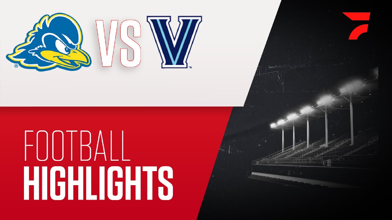 Delaware Football vs Villanova | 2024 CAA Football Highlights