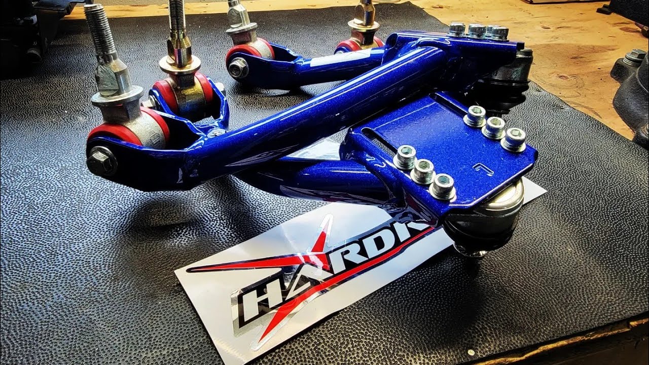UNBOXING THE HARDRACE FRONT CAMBER ARMS/KIT FOR THE 92-96 HONDA PRELUDE!