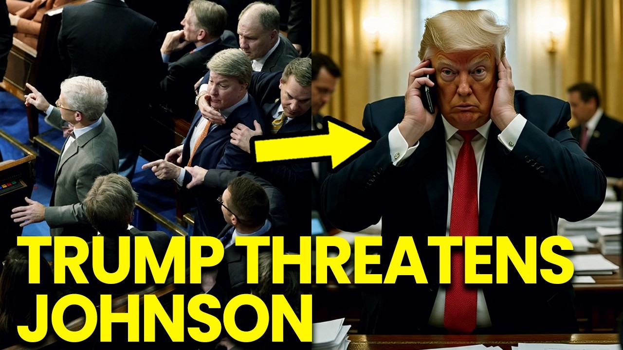 Johnson Meltdown after Trump Threatens Him in Insane Post