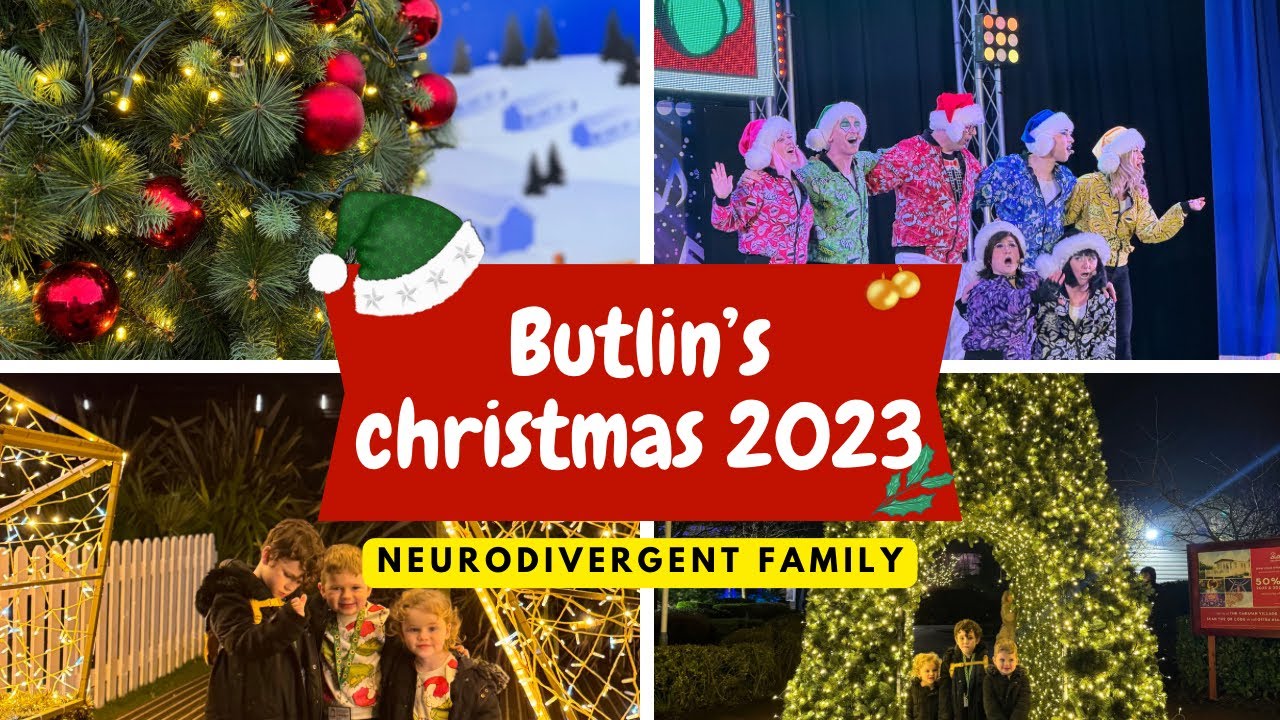 @butlins Skegness Christmas wonderland 2023! (Neurodivergent family)
