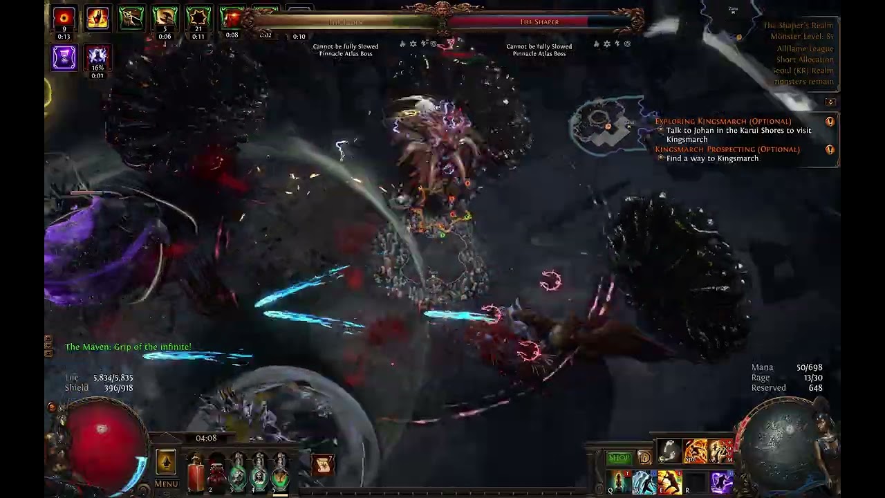 POE 3.29 Bleed Boneshatter of complex trauma juggernaut