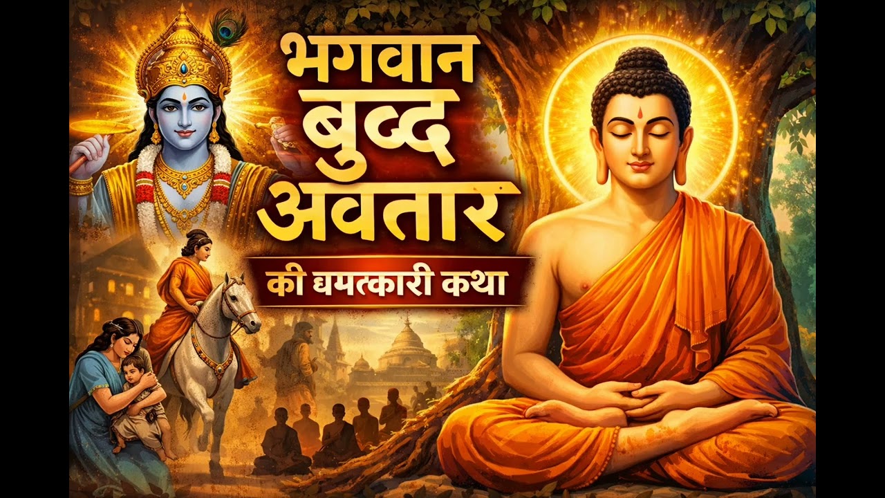 भगवान बुद्ध अवतार की चमत्कारी कथा | Budh Avtar Katha in Hindi | Vishnu Avatar Story