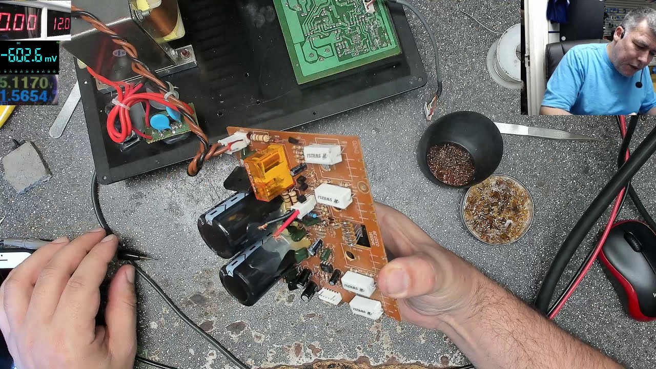 You remember that audio amplifier? Back on warranty!