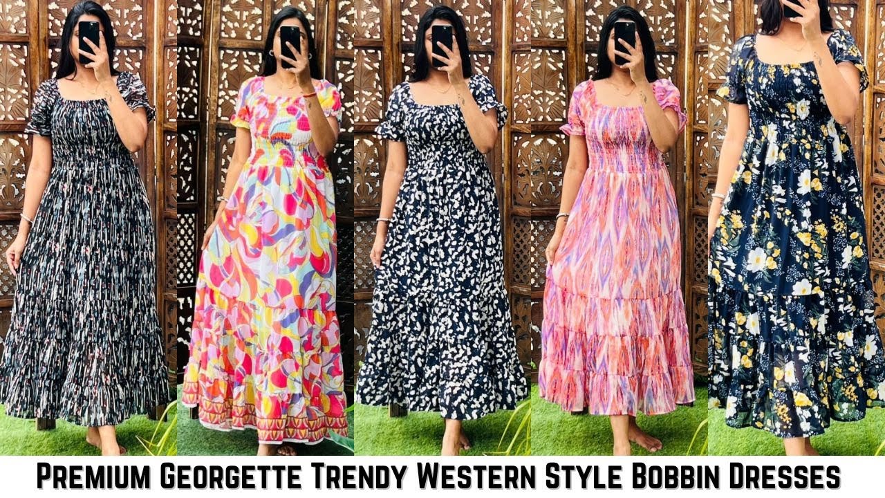 Trendy Western Dress | Bobbin Dress #gown #dress #western #westernwear #maxidress #bff #nvf