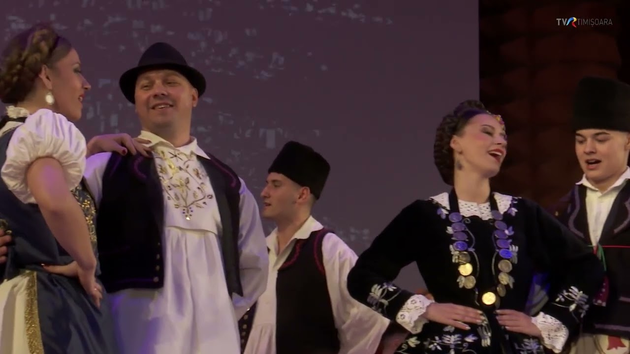 Concert regal folcloric AKUD „Mladost“ în Sala Filarmonicii Timișoara (I) #Sârbă @TVRTM