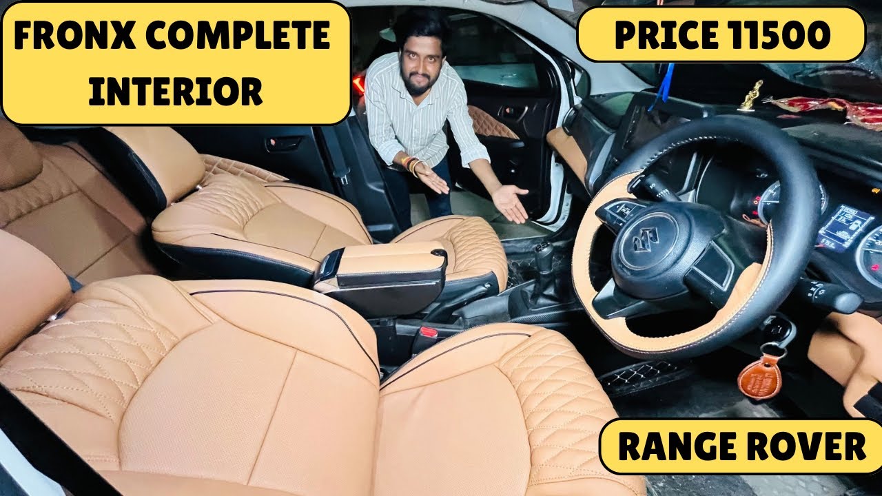 Wholesale Rate में मिलेंगे Fronx के Seat Covers 😱 Wholesale Car Seat Covers Factory | Fronx modified