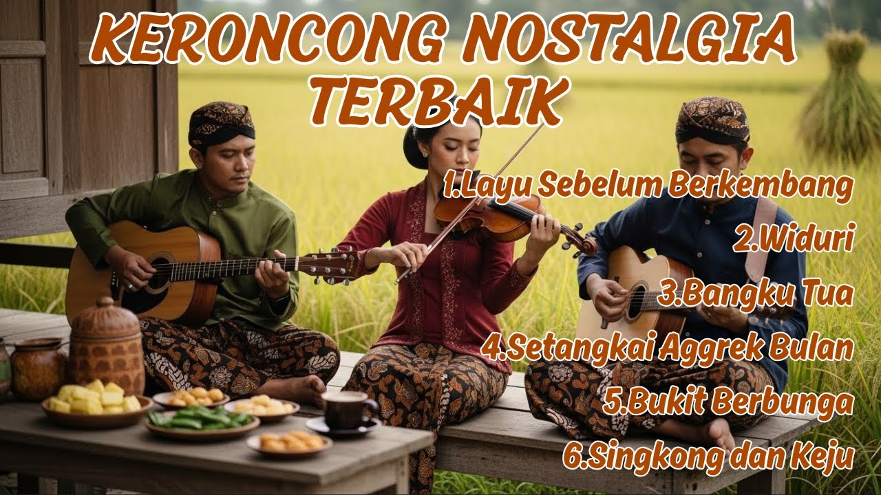 Keroncong Nostalgia Indonesia | Lagu Legendaris Sepanjang Masa