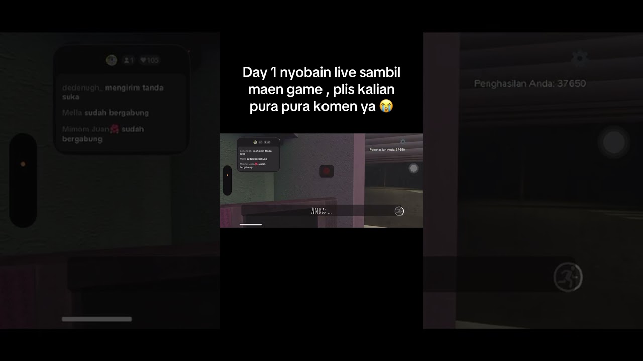 Bagian 1 | game HOROR yg tau komen ya ges 