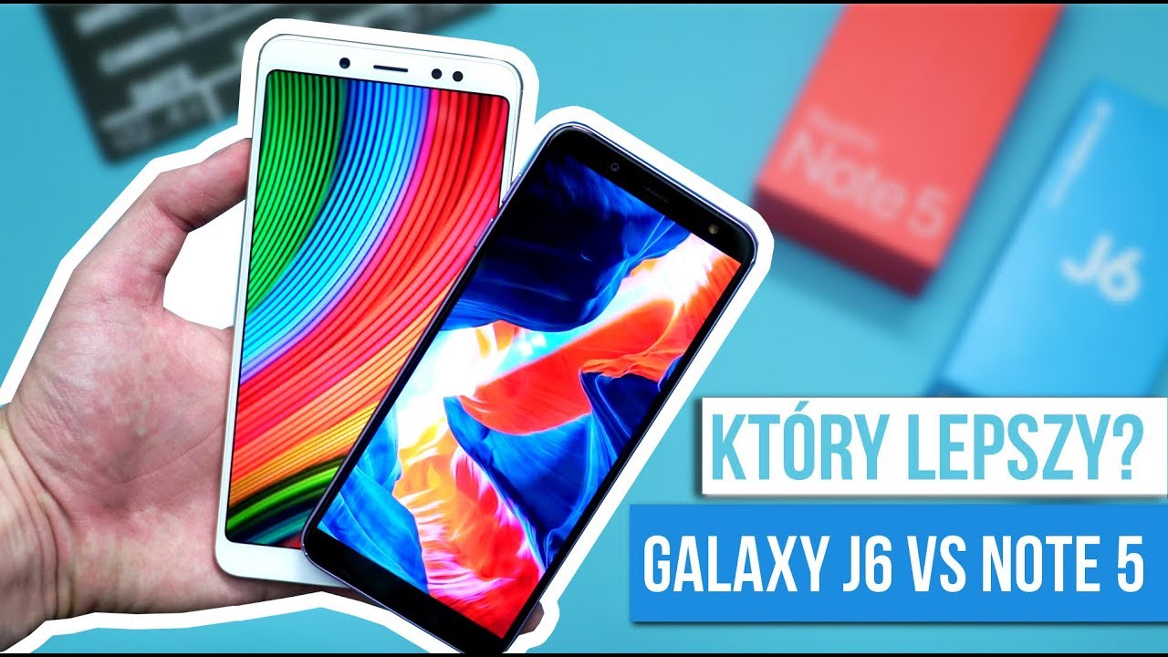 Galaxy J6 vs Redmi Note 5  - Xiaomi czy Samsung? Porównanie / Mobileo [PL]