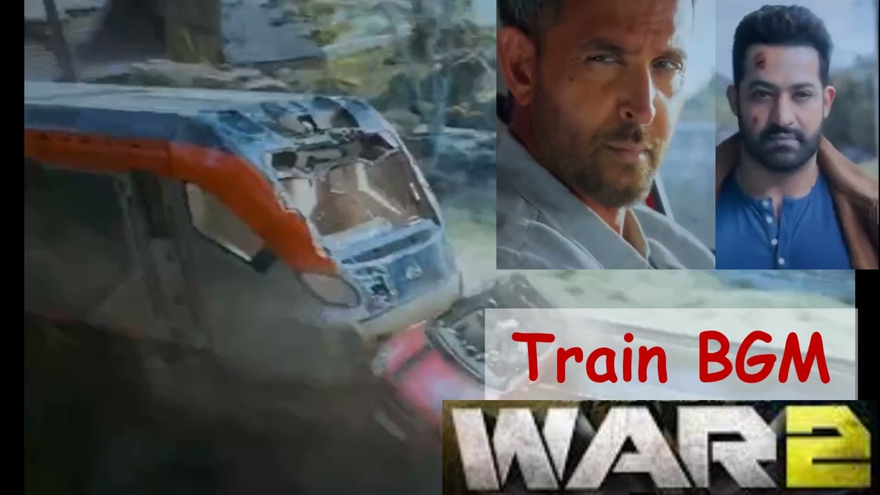 War 2 BGM| Kabir & Vikram Team Up | Train Rescue BGM