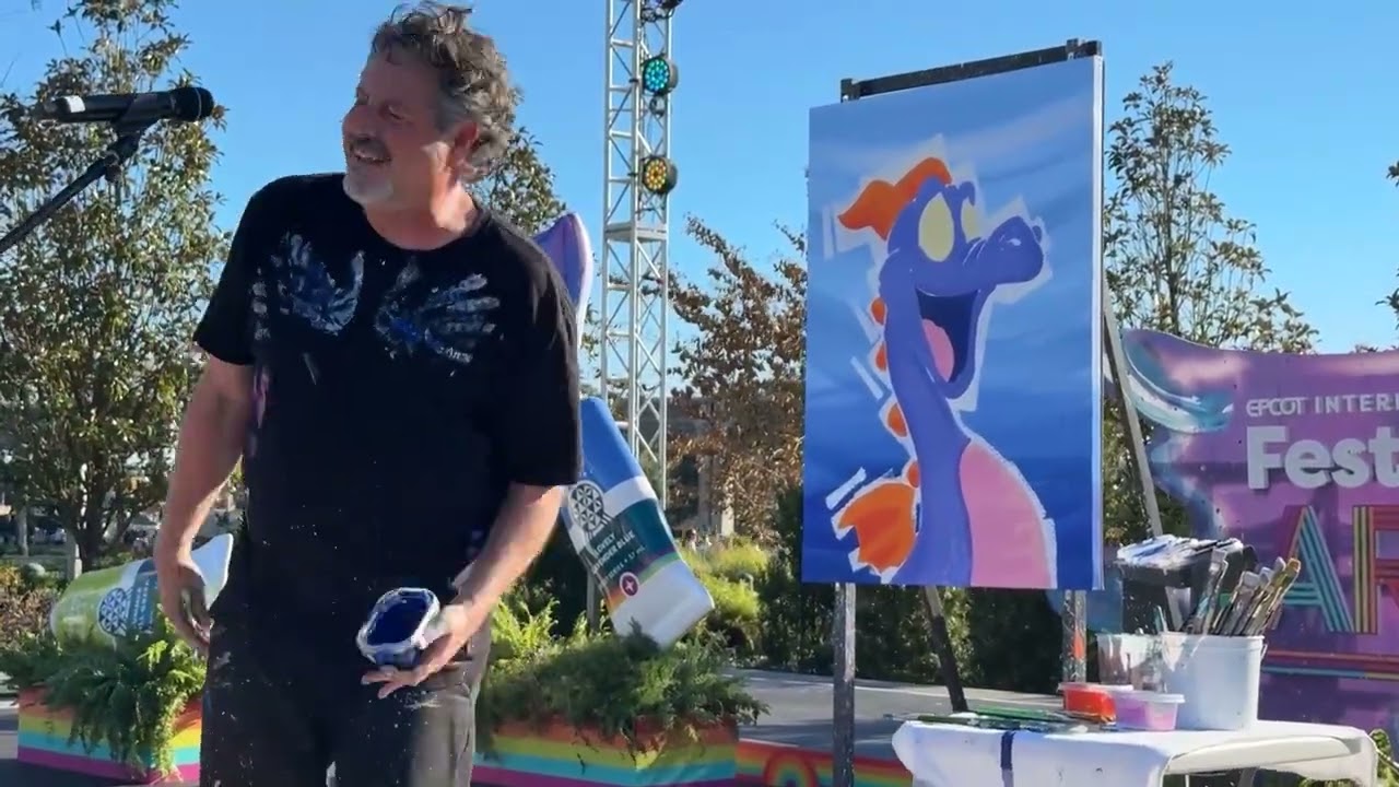 Figment by Trevor Carlton; Entire Show from  EPCOT Festival of the Arts, Feb 7, 2026