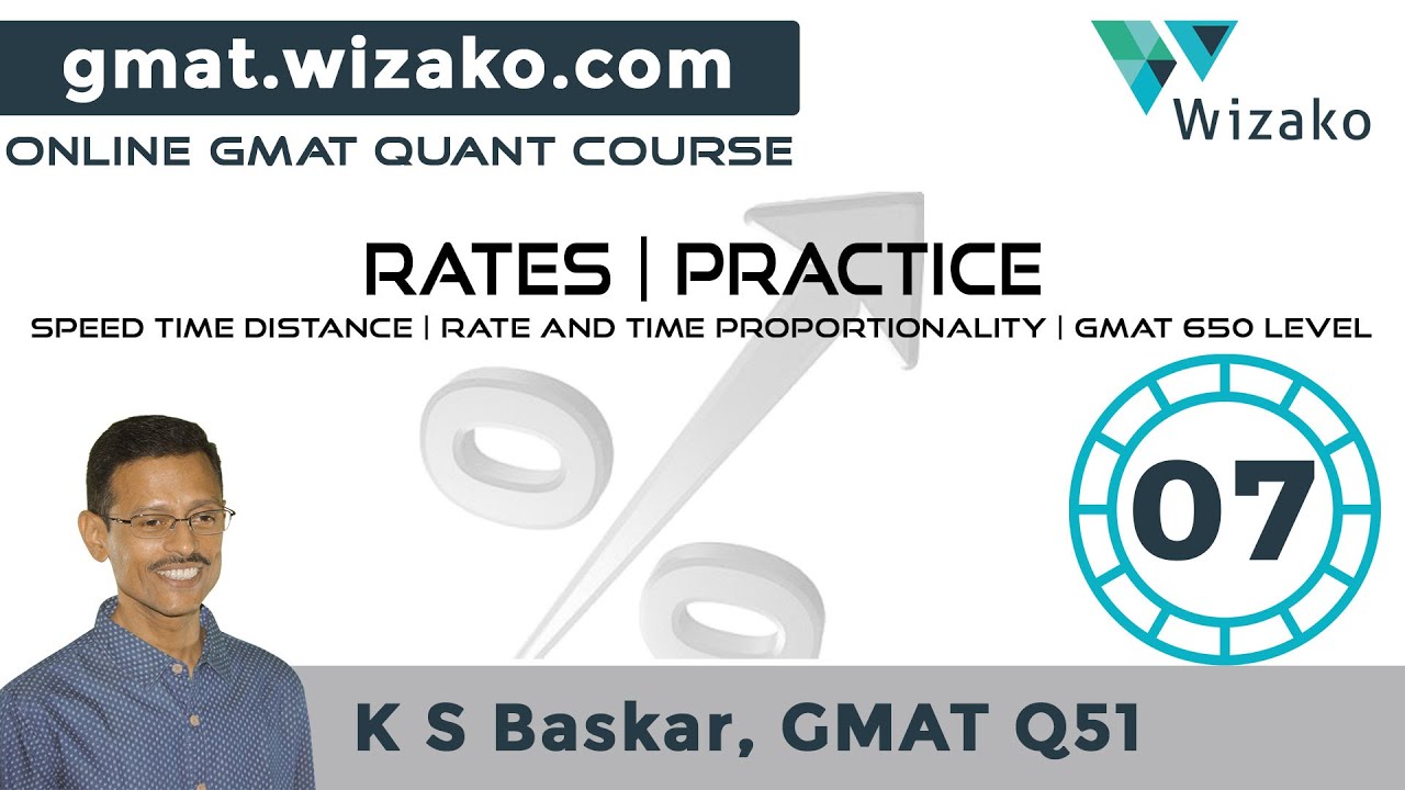 GMAT Rates |  Work Time - Rate and Time | GMAT Sample Questions | GMAT 650 level Question