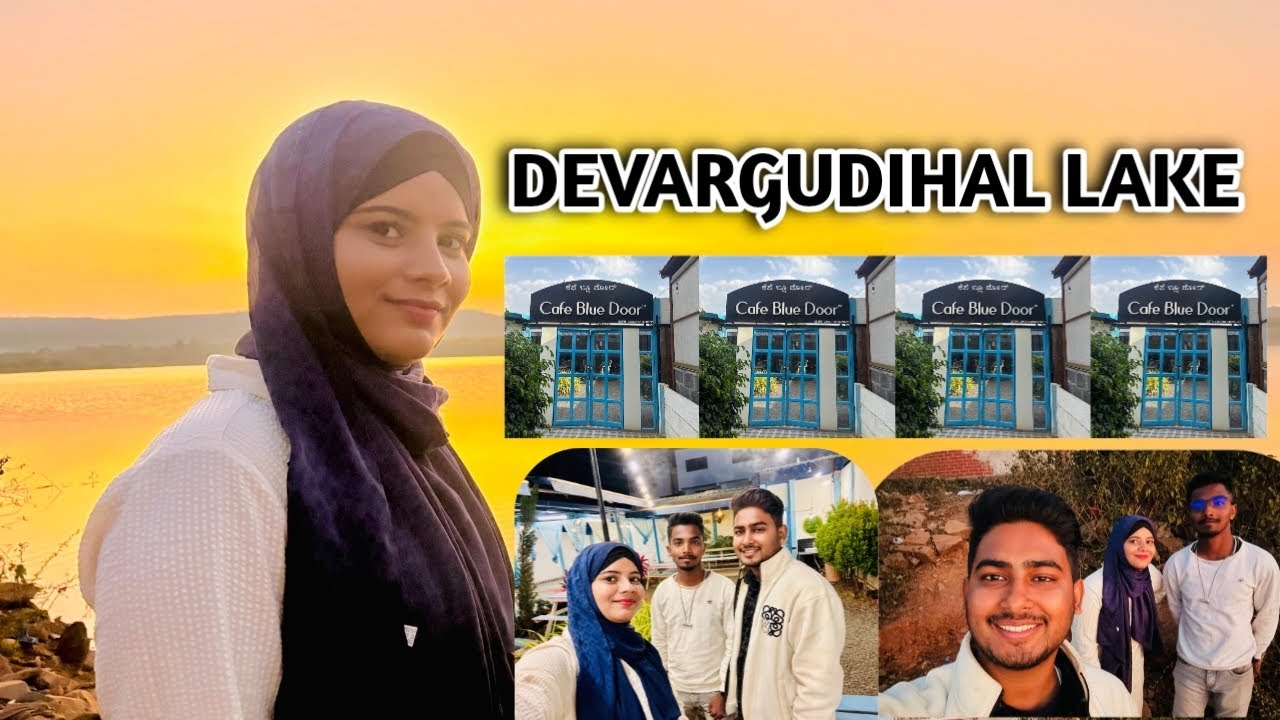 Devargudihal Lake Hubli | Cafe Blue Door | Travelling Vlog 
