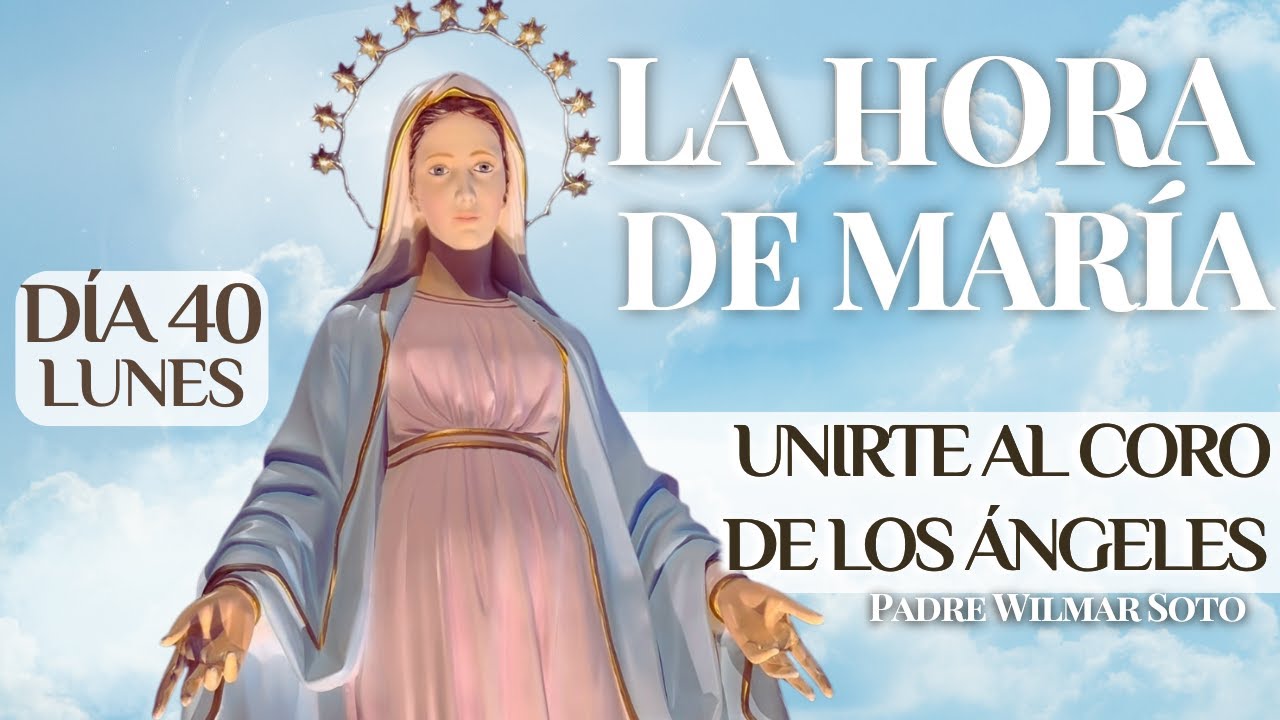 Hora de María | Día 40 | Rosario del Lunes | Misterios Gozosos | 09 de Febrero de 2026