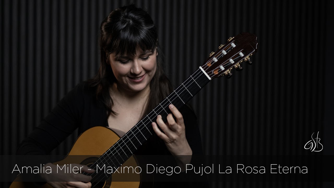 Maximo Diego Pujol La Rosa Eterna - Amalia Miler / Guitar Teodoro Perez Madrid