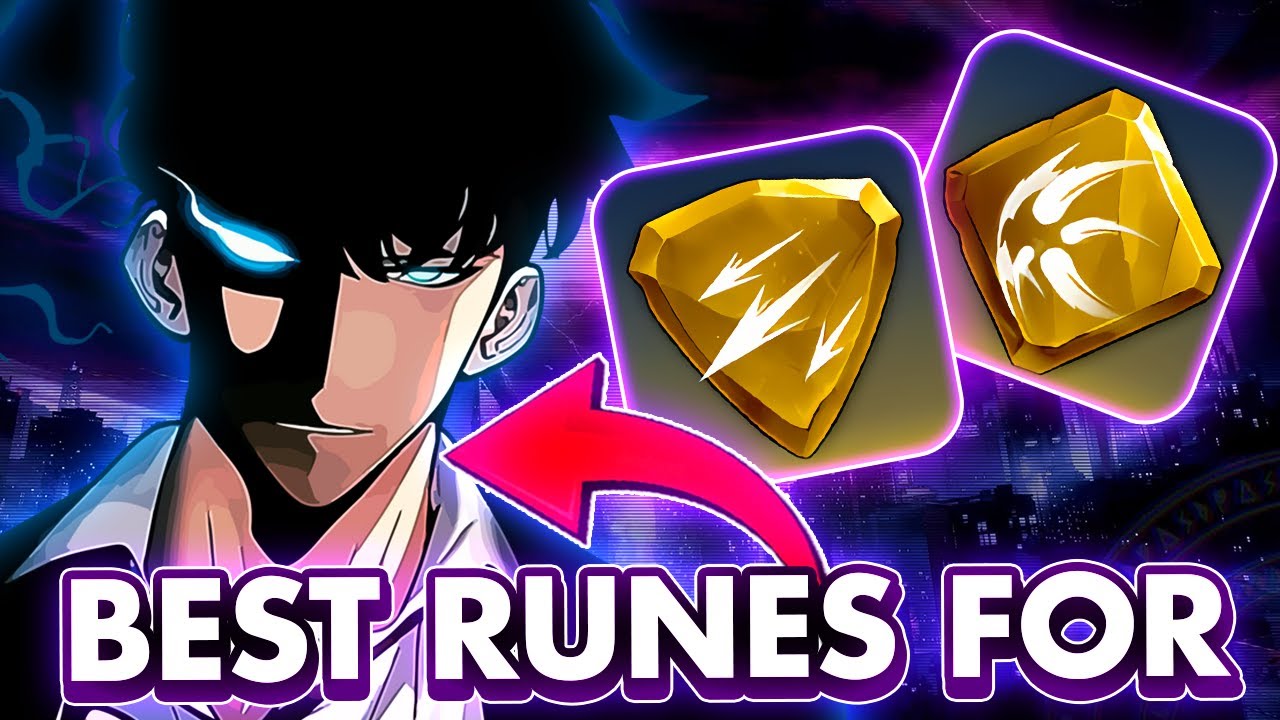 YOU NEED THIS! THE MOST BROKEN OP SUNG JINWOO RUNES! | Solo Leveling Arise Gameplay Guide